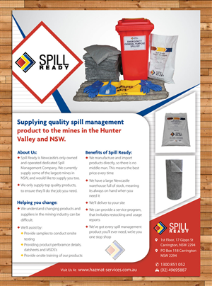 Flyer Design by Sbss for Spill Ready | Design: #3149291