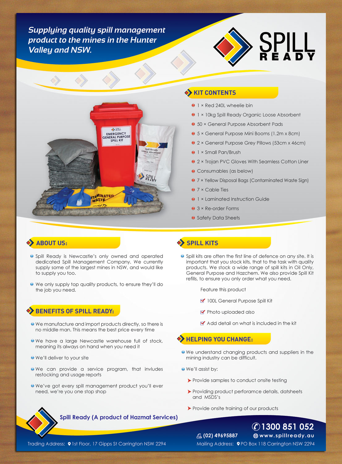 Flyer Design by Sbss for Spill Ready | Design #3172957