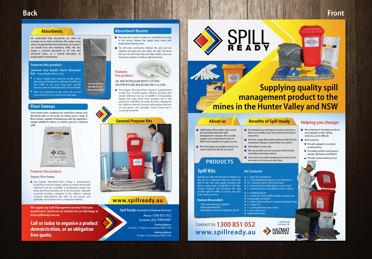 Flyer Design by meet007 for Spill Ready | Design #3157904