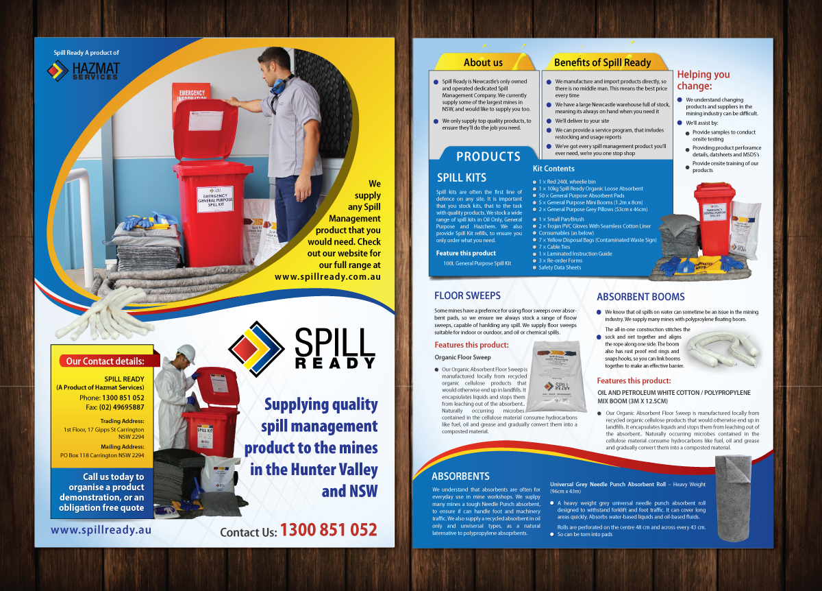 Flyer Design by meet007 for Spill Ready | Design #3164395