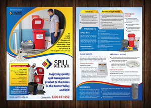 Flyer Design by meet007 for Spill Ready | Design: #3164395