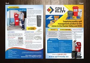 Flyer Design by meet007 for Spill Ready | Design: #3171951