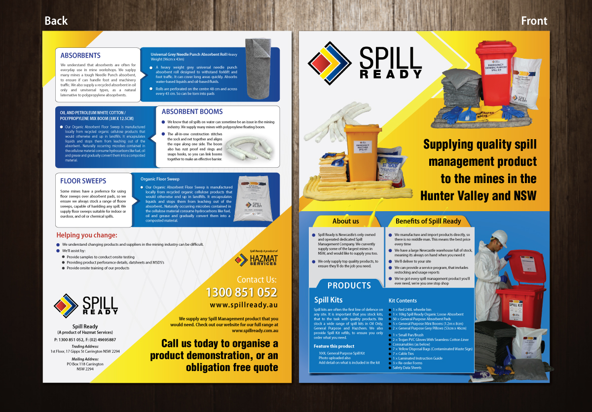 Flyer Design by meet007 for Spill Ready | Design #3172426