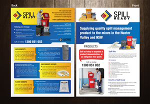 Flyer Design by meet007 for Spill Ready | Design: #3174763