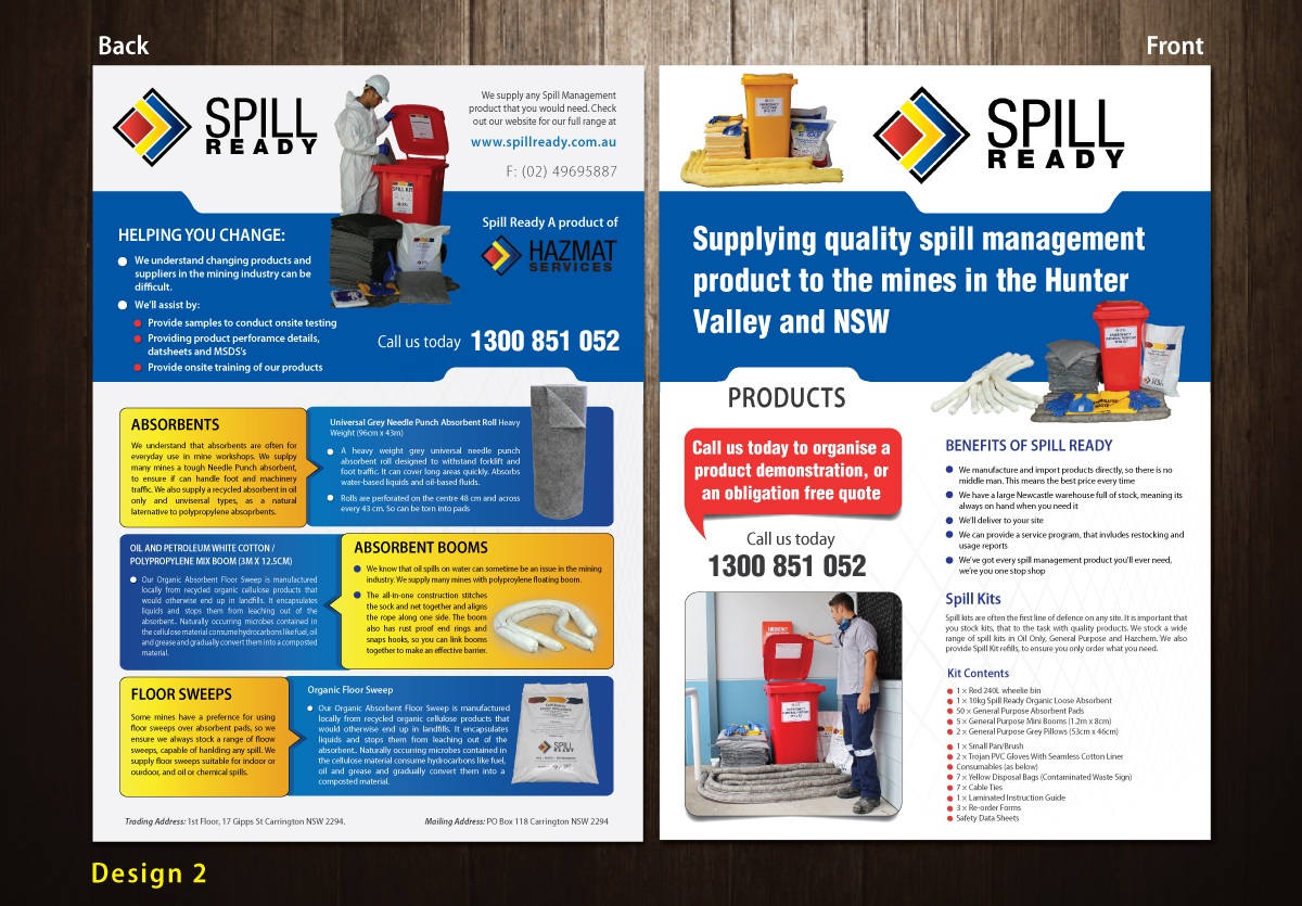 Flyer Design by meet007 for Spill Ready | Design #3219260