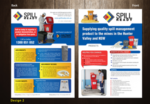 Flyer Design by meet007 for Spill Ready | Design: #3226009