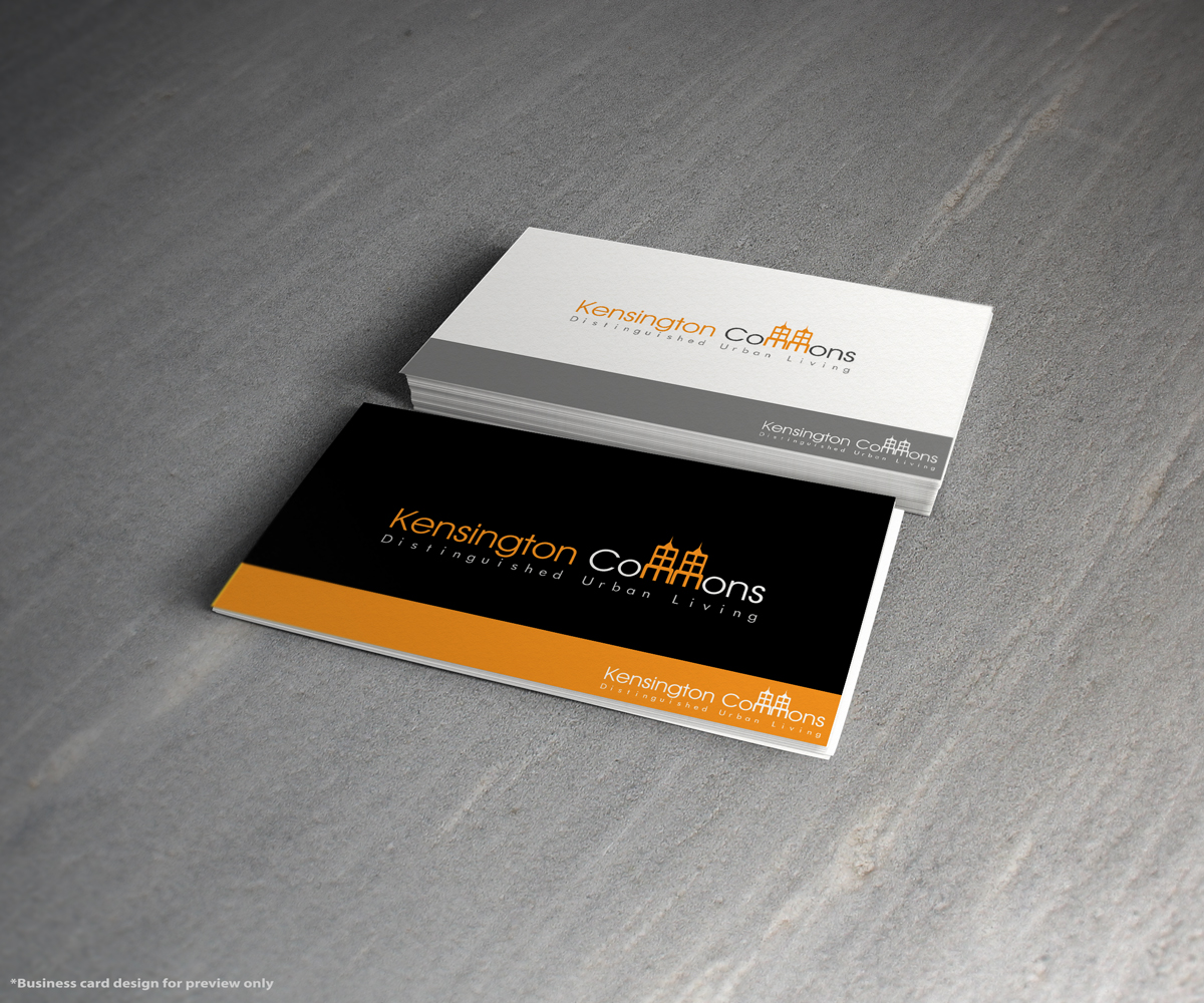 Logo Design by Locke+ for Kensington Commons | Design #3146694