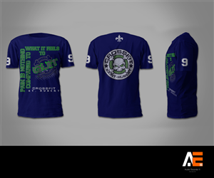 CrossFit Saint-Hubert needs an design for our official gym t-shirts | Diseño de Camiseta por Aurelio III