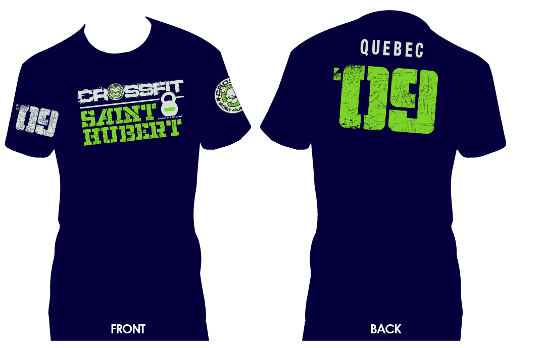 Design de T-shirt par VisualsByUS.com pour CrossFit Saint-Hubert | Design #3168902
