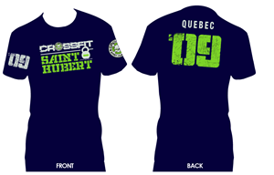 Diseño de Camiseta por VisualsByUS.com para CrossFit Saint-Hubert | Diseño #3168902