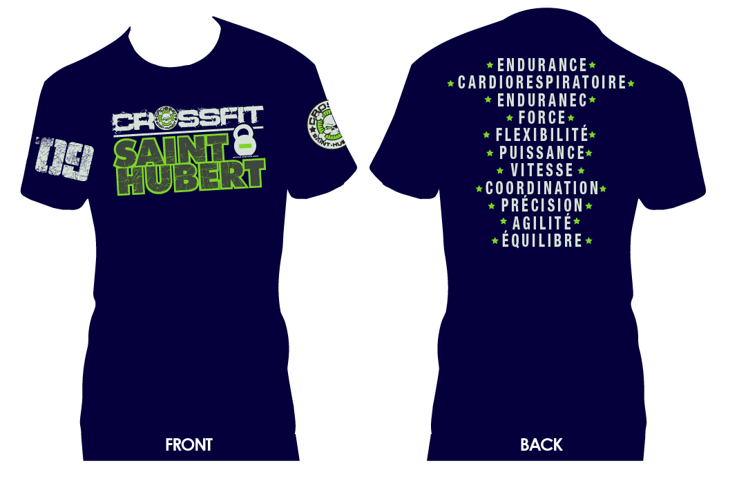 Design de T-shirt par VisualsByUS.com pour CrossFit Saint-Hubert | Design #3177507