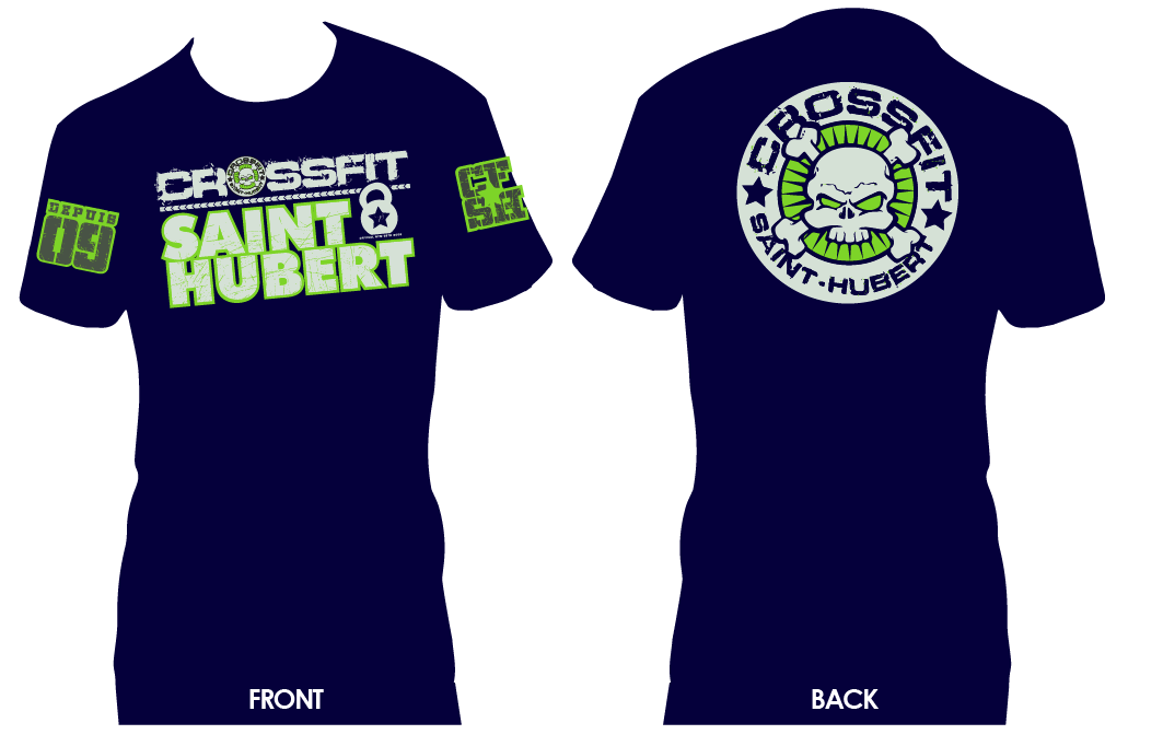 Design de T-shirt par VisualsByUS.com pour CrossFit Saint-Hubert | Design #3185435