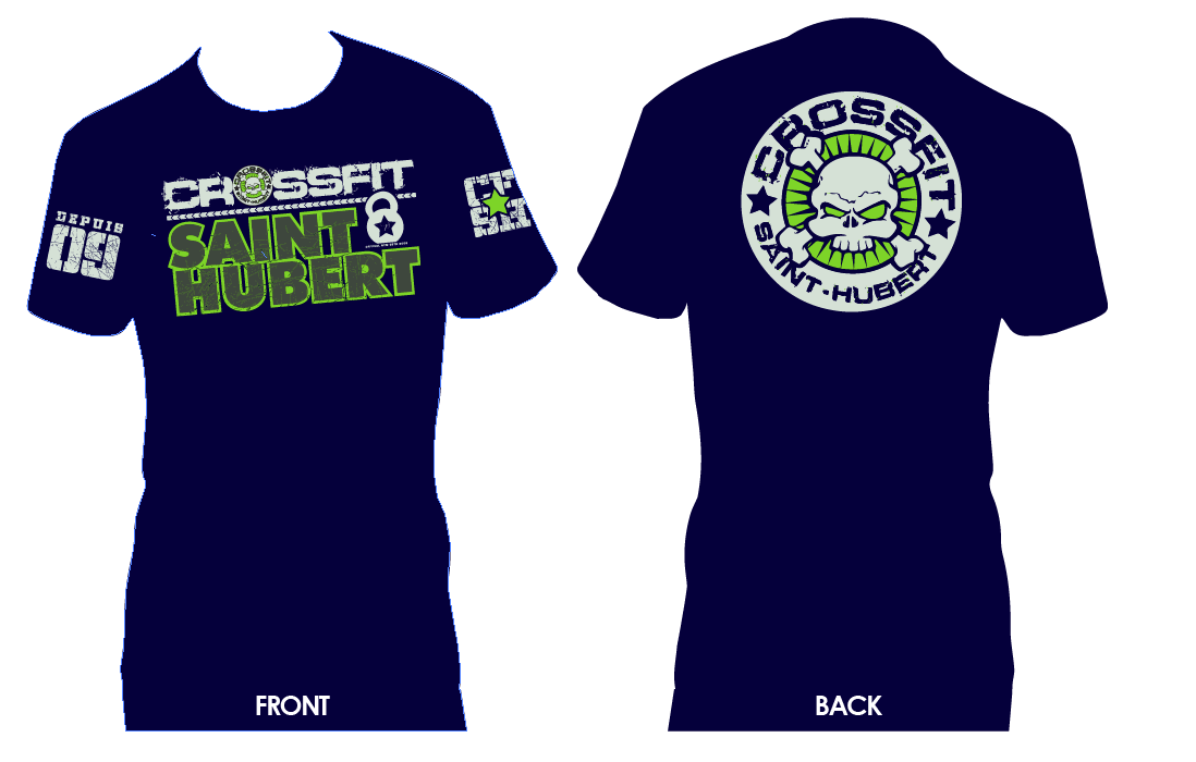 Design de T-shirt par VisualsByUS.com pour CrossFit Saint-Hubert | Design #3185960