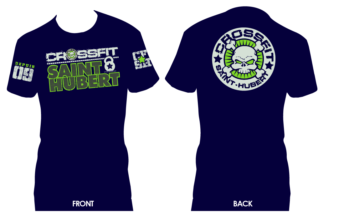 Design de T-shirt par VisualsByUS.com pour CrossFit Saint-Hubert | Design #3186667