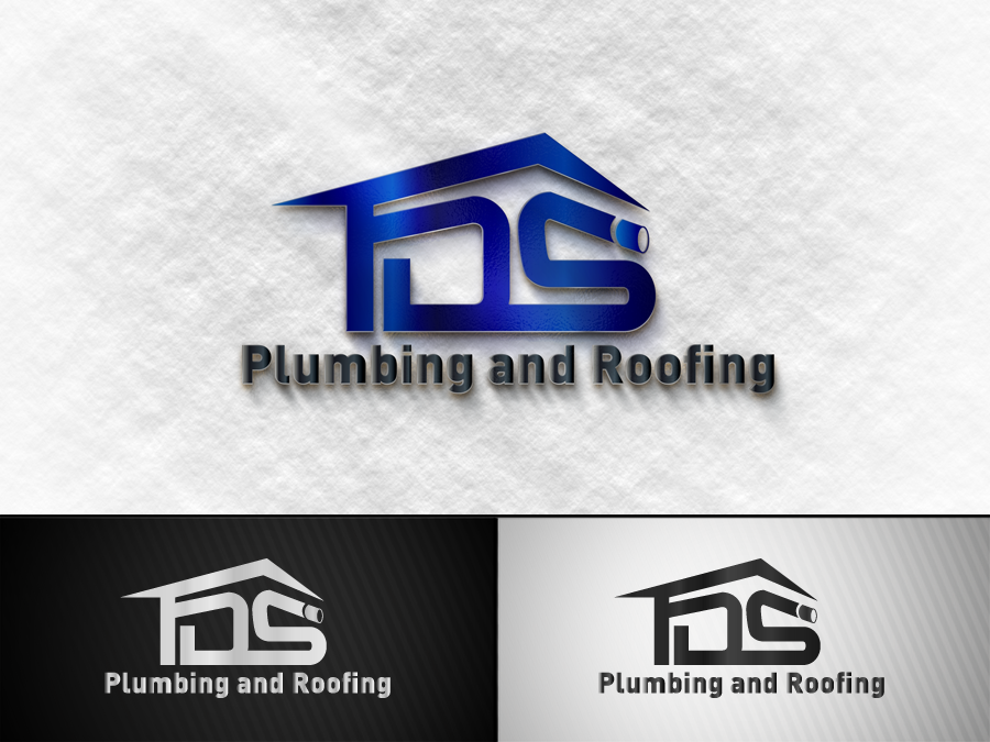 Logo Design by amagodesign.com for TDS Plumbing and Roofing | Design #3165087