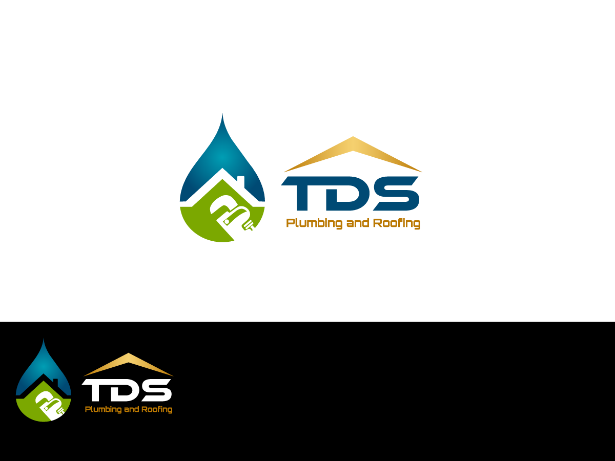 Logo Design by Anyl Thapa for TDS Plumbing and Roofing | Design #3180747