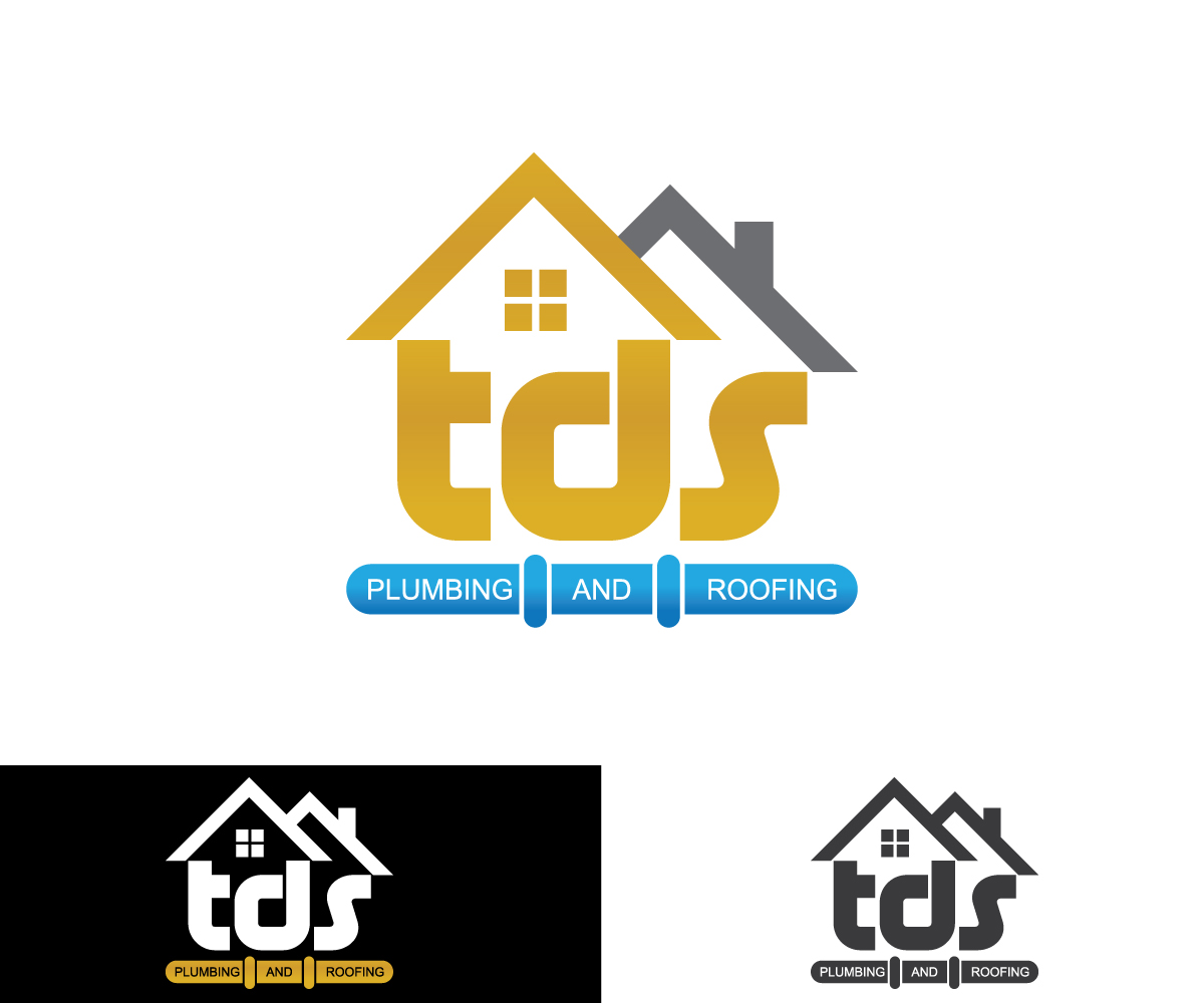 Logo Design by jro for TDS Plumbing and Roofing | Design #3140836