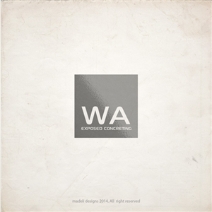 WA Exposed Concreting  | Logo Design by madeli