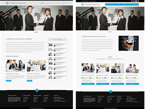 Wordpress Design by uniquetribe for Tonner Consulting Ltd | Design #3272589
