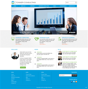 Wordpress Design by pb for Tonner Consulting Ltd | Design: #3161969