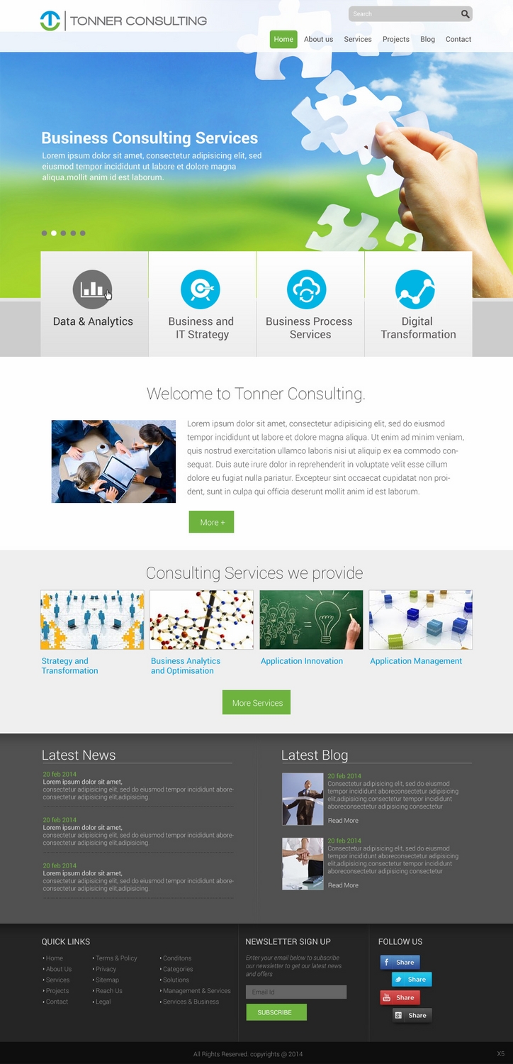 Diseño Wordpress por pb para Tonner Consulting Ltd | Diseño #3161974