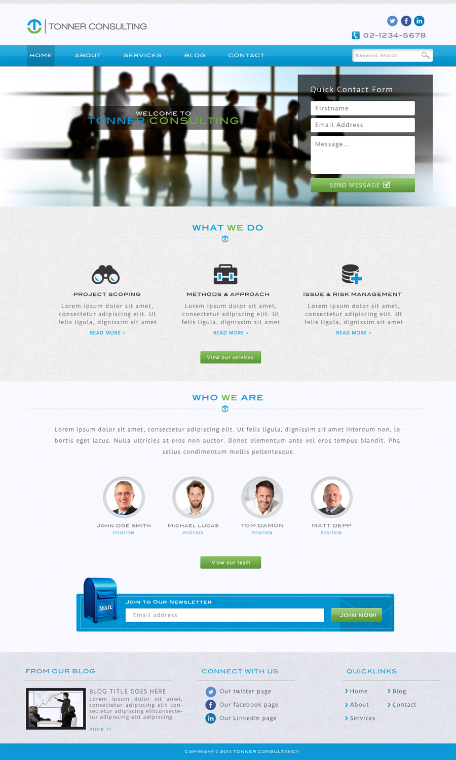 WordPress-Design von JM für Tonner Consulting Ltd | Design #3177771