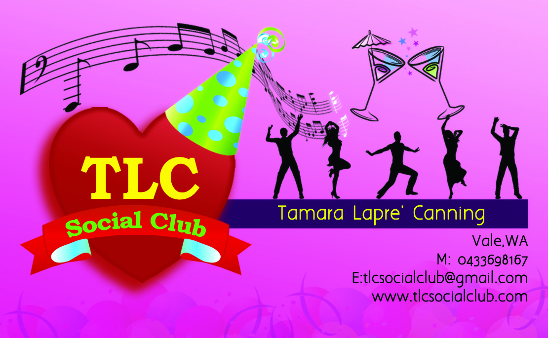 Business Card Design by discjoc nstunna for TLC Social Club | Design #3155606