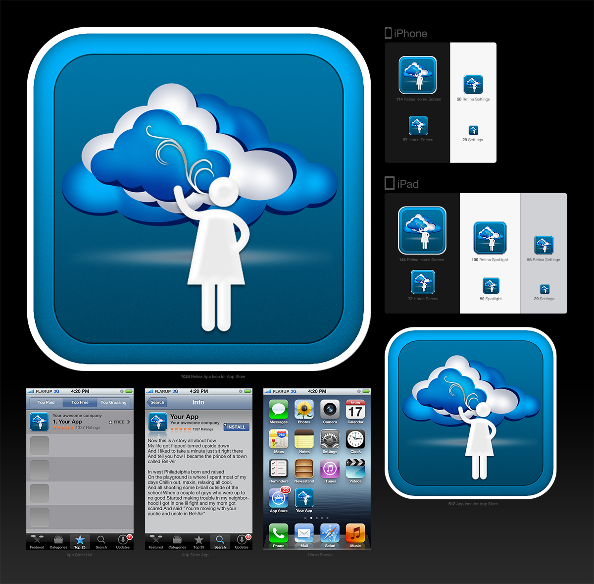 Icon Design by BluPixel Studios for this project | Design #781866