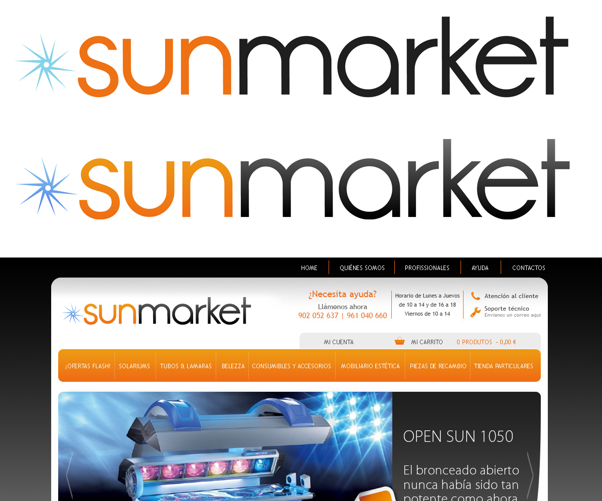 Logo Design by Smirkity for Sunmarket Wellness S.L.U. | Design #3156541