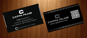 Business Card Design by harmi_199 for Cappafilms | Design #3150631