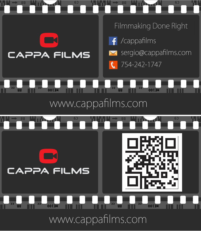 Business Card Design by tgopublicidade for Cappafilms | Design #3144824