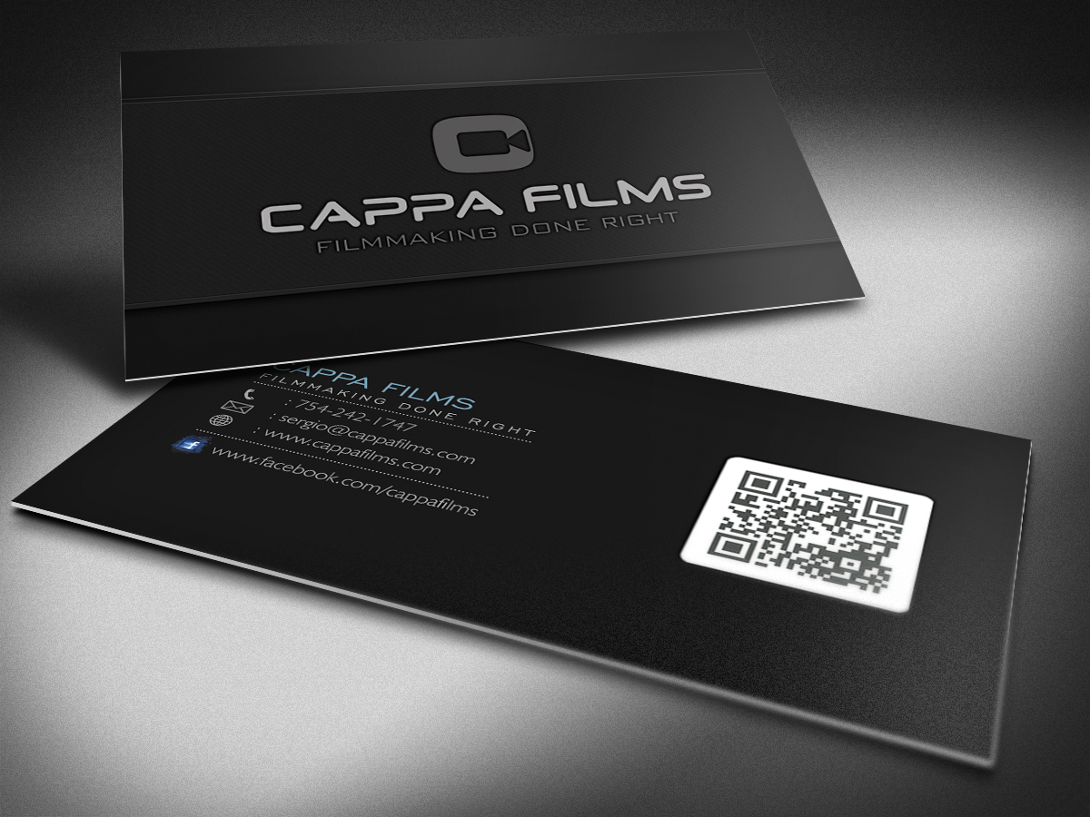 Diseño de Tarjeta de Presentación por FutureDesigne para Cappafilms | Diseño #3178676