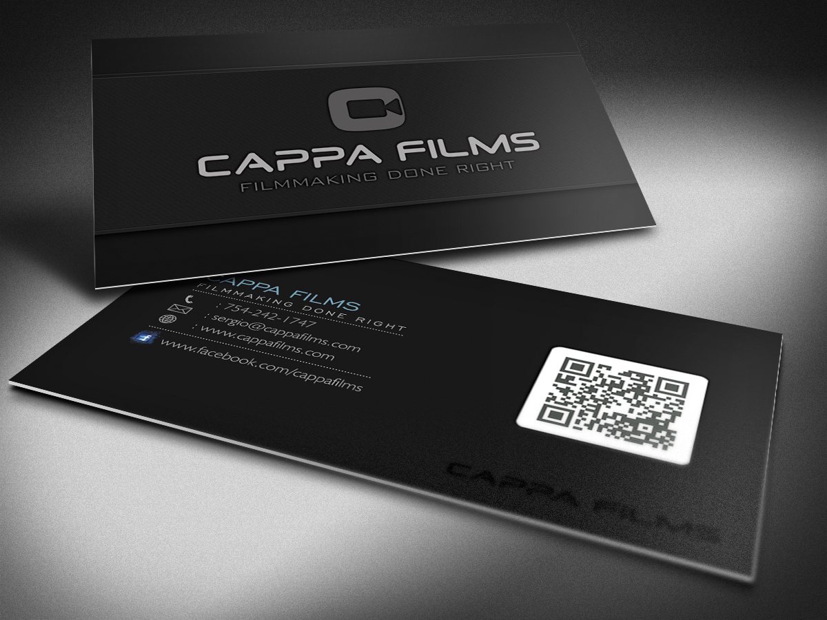 Diseño de Tarjeta de Presentación por FutureDesigne para Cappafilms | Diseño #3178679