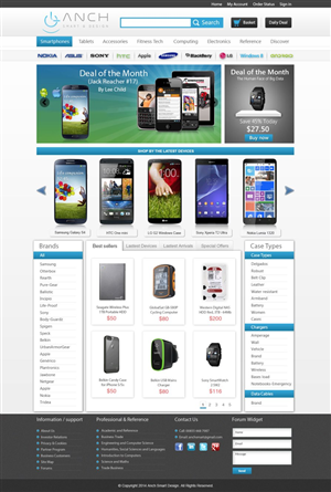 Web Design by GlobalTech for LANCH | Design #3192213