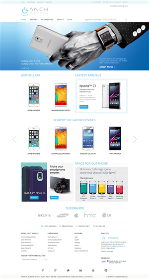 Web Design by Mayank Patel for LANCH | Design: #3175136