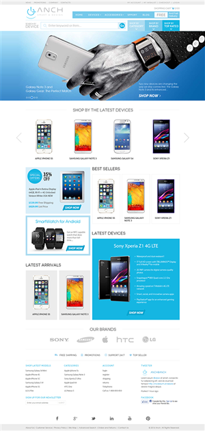 Web Design by Mayank Patel for LANCH | Design: #3182921