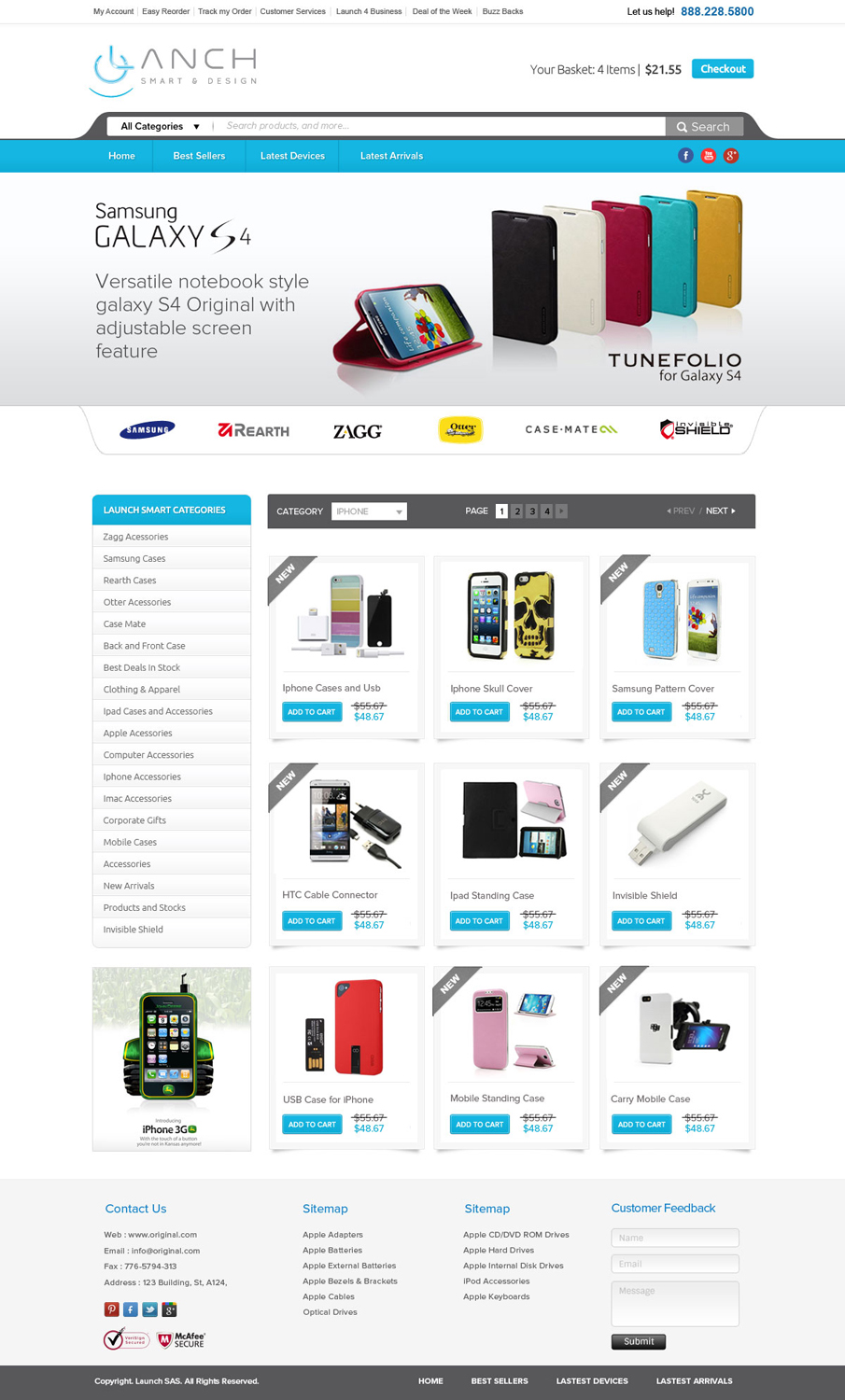 Web Design by OM for LANCH | Design #3175895