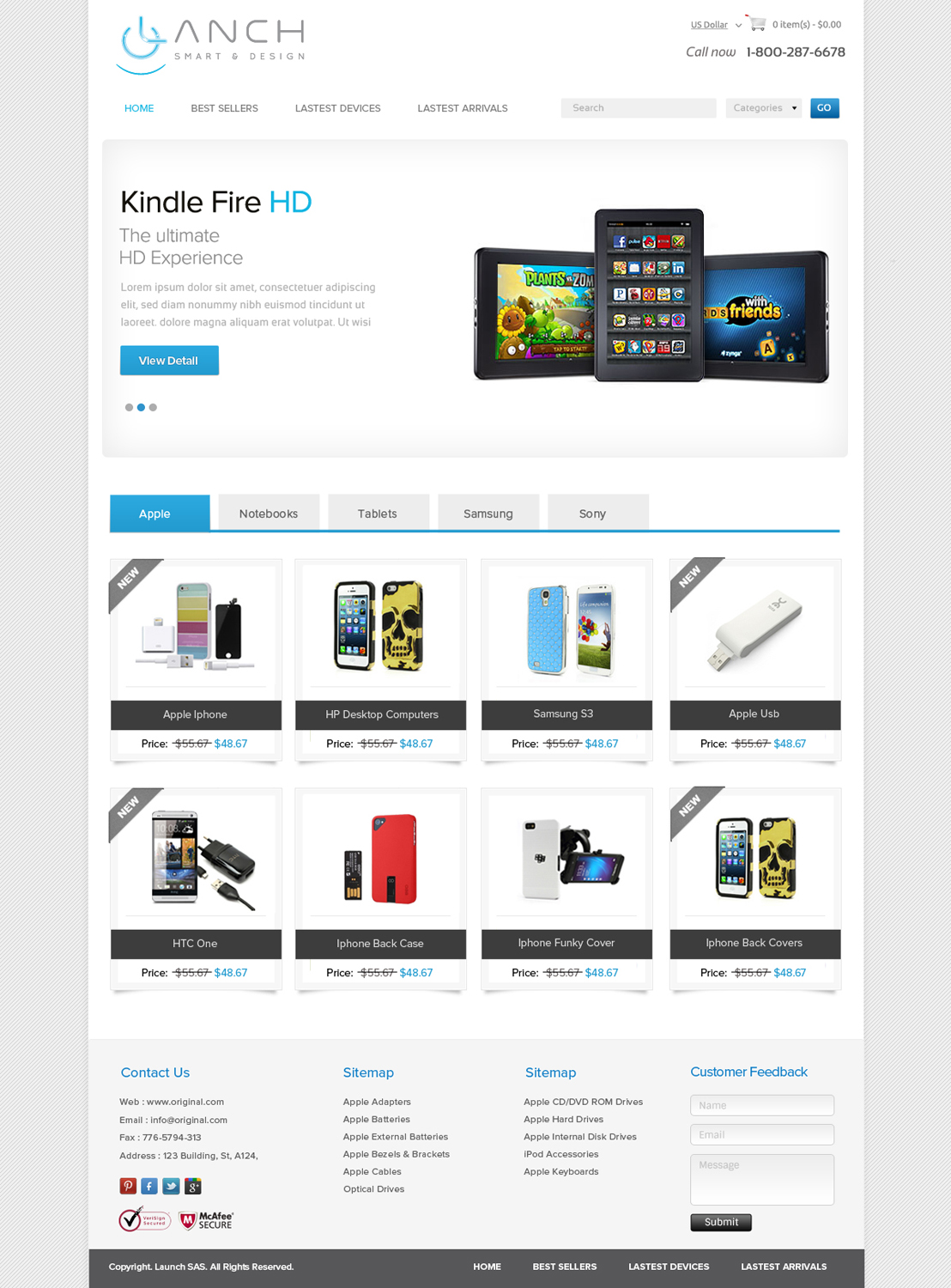 Web Design by OM for LANCH | Design #3175908