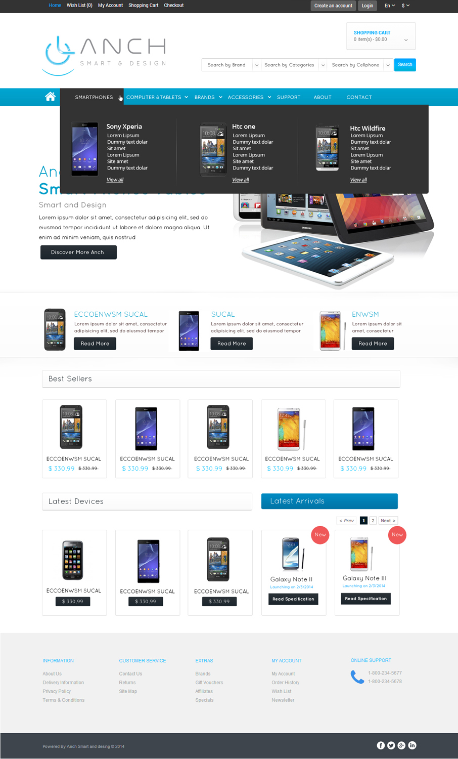 Web-Design von OM für LANCH | Design #3175931