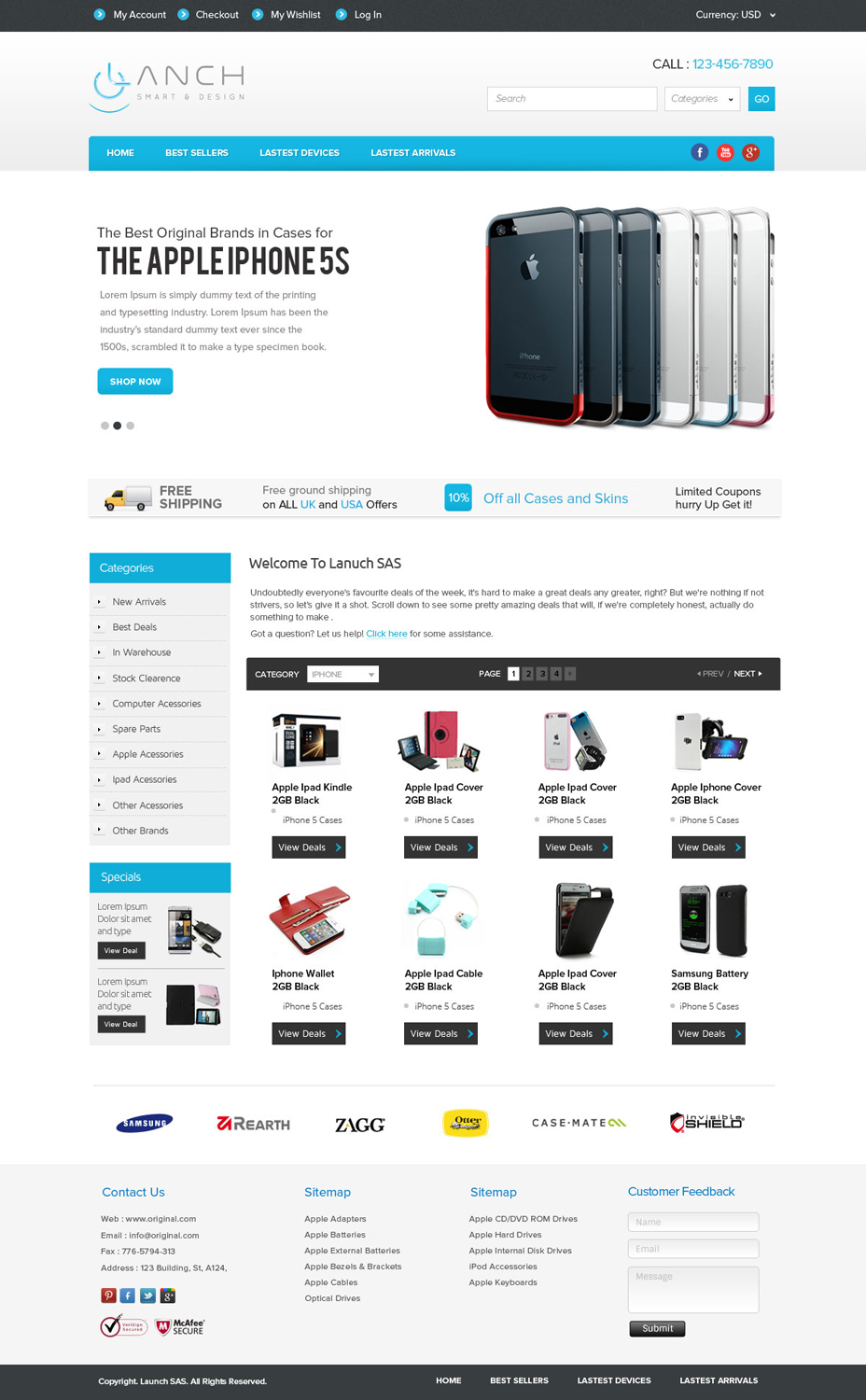 Web-Design von OM für LANCH | Design #3175942