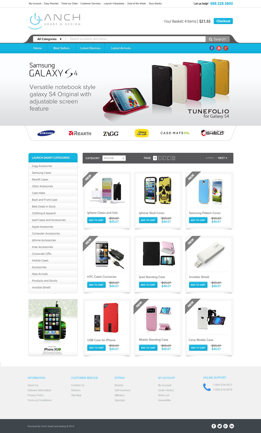 Web Design by OM for LANCH | Design #3181011