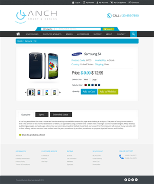 Web Design by OM for LANCH | Design: #3236213