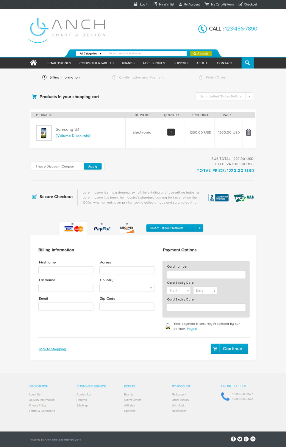 Web Design by OM for LANCH | Design #3236221