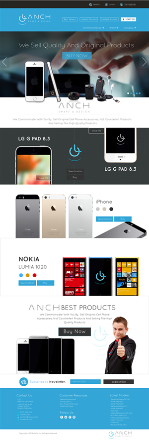 Web Design by Behriatech for LANCH | Design: #3175394