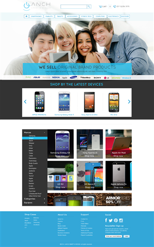 Web Design by Behriatech for LANCH | Design: #3175441