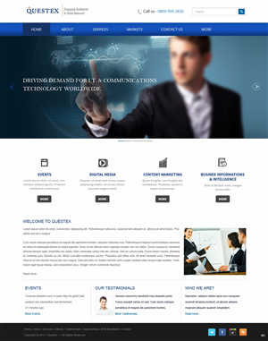 Web Design by pb for this project | Design: #3152190