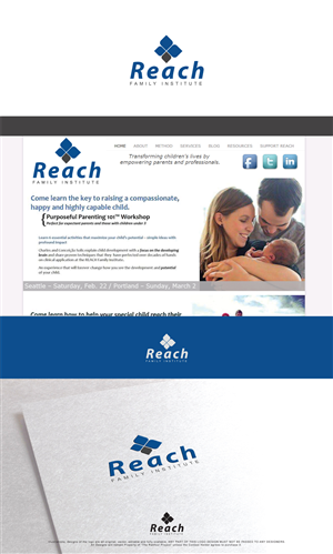 REACH Family Institute  | Logo Design by The RANFOUR Project