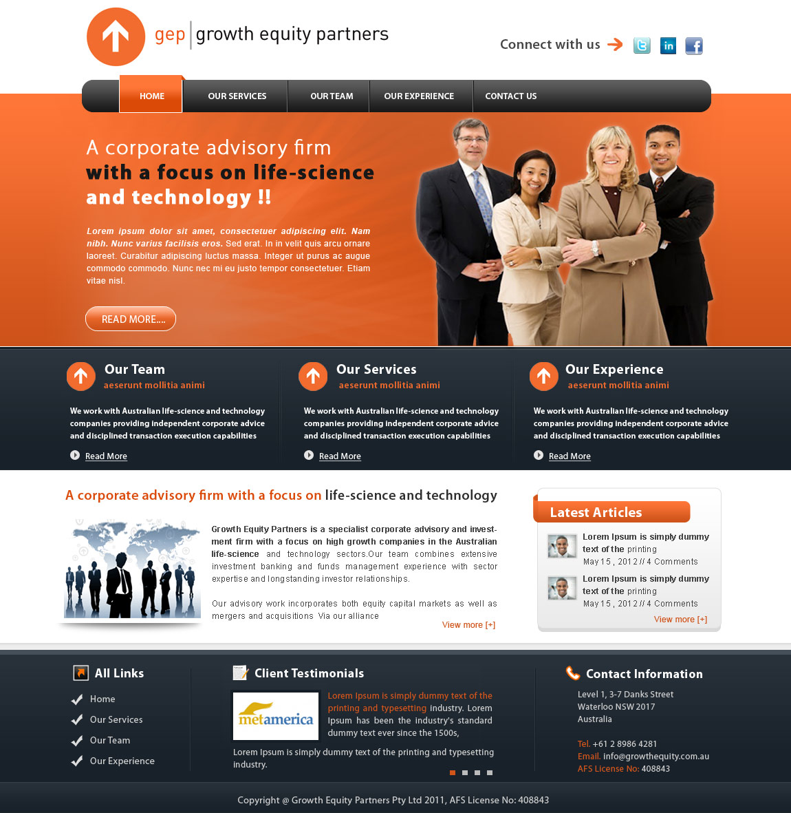 Wordpress Design by webxvision for this project | Design #778874