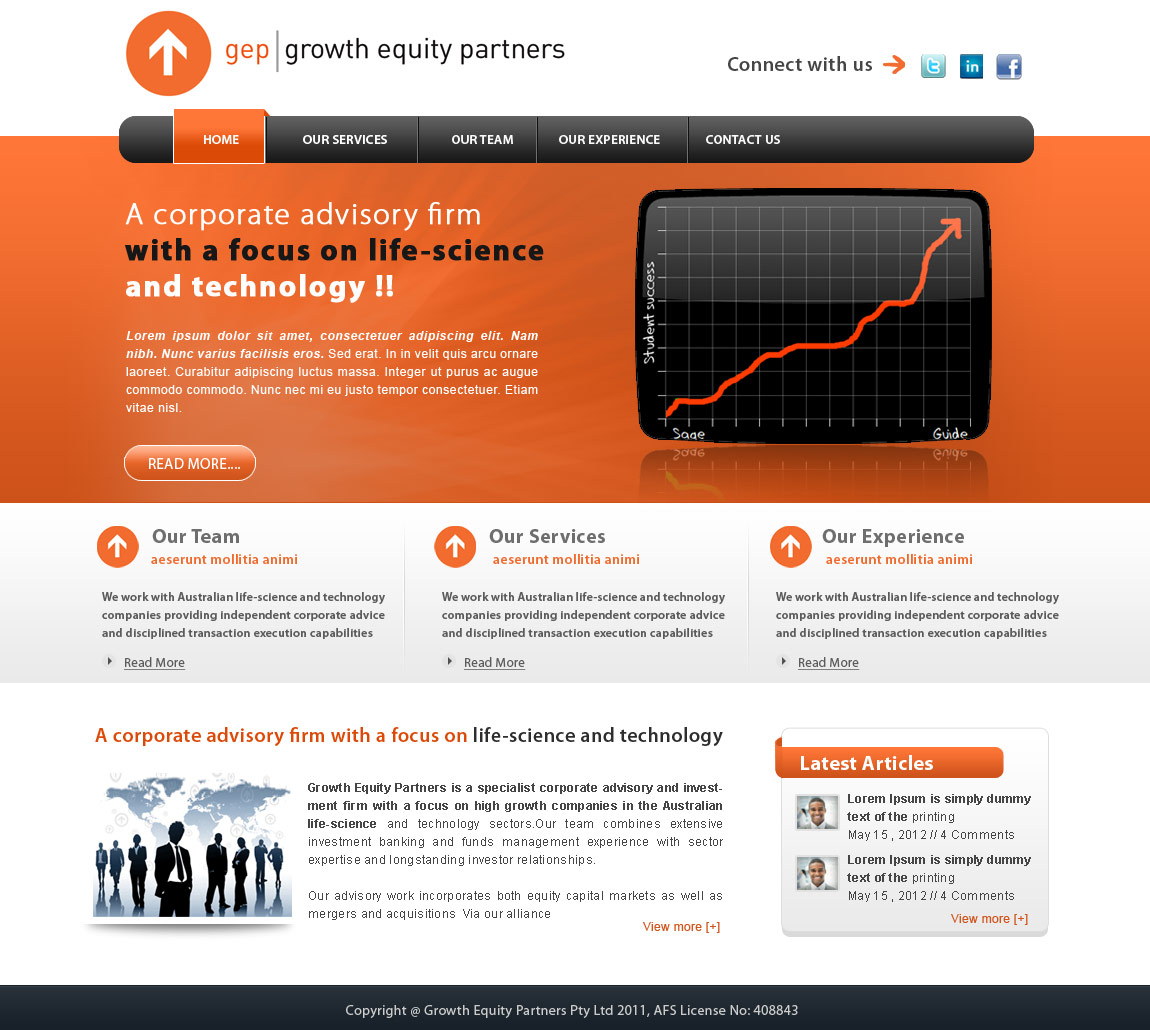 Wordpress Design by webxvision for this project | Design #781174