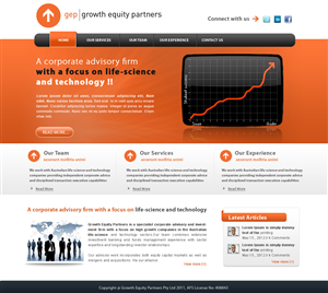 WordPress-Design von webxvision für dieses Projekt | Design: #781174